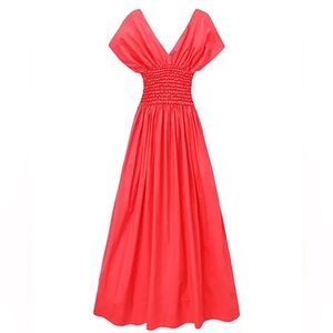 ‼️RARE‼️🎸STAUD🎸🔥NWT🔥Hibiscus Jackson Dress— Size S